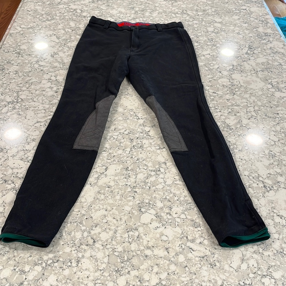 Devon Aire black riding pants size 30L